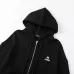 Amiri Minimal Logo Print Zip‑Up Hoodie Jacket, Black #A67853