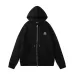 Amiri Minimal Logo Print Zip‑Up Hoodie Jacket, Black #A67853
