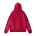 Amiri Rhinestone Logo Zip‑Up Hoodie Jacket, Wine Red&Black #A67850