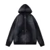 Amiri Rhinestone Logo Zip‑Up Hoodie Jacket, Wine Red&Black #A67850