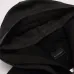 Balenciaga Logo Embroidered Distressed Zip‑Up Hoodie Jacket, Black #A67838