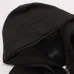 Balenciaga Logo Embroidered Distressed Zip‑Up Hoodie Jacket, Black #A67838