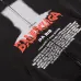Balenciaga Print Zip‑Up Hoodie Jacket Men Loose Casual Hooded Sweatshirt Black #A67835