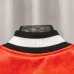 Balenciaga Red Faux Leather NBA 10 Heavy Embroidery Varsity Jacket #A69174