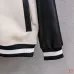 Balenciaga Runway Wool Leather Sleeve Varsity Jacket #A69173