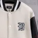 Balenciaga Runway Wool Leather Sleeve Varsity Jacket #A69173