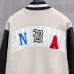 Balenciaga Runway Wool Leather Sleeve Varsity Jacket #A69173