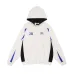 Balenciaga x NBA No.10 Zip‑Up Hoodie Jacket, Black & White #A67836