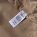 Burberry Blue Embroidered Logo Hooded Windbreaker Jacket, Khaki #A68472