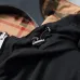 Burberry Embroidered Logo Hooded Windbreaker Jacket, Black #A68471