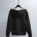 Burberry Full Zip Hooded Jacket With Check Lining Inside Hood, Black #A69404