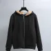 Burberry Full Zip Hooded Jacket With Check Lining Inside Hood, Black #A69404