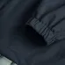 Burberry Knight Print Hooded Windbreaker Jacket, Black #A68479