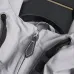 Burberry Knight Print Hooded Windbreaker Jacket, Grey #A68478
