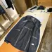 Burberry Letter Print Hooded Windbreaker Jacket, Navy Blue #A68480
