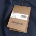 Burberry Letter Print Hooded Windbreaker Jacket, Navy Blue #A68480