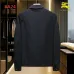 Burberry Men’s Collared Zip‑Up Jacket, Vintage Check & Solid Black #A67895