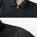 Burberry Men’s Collared Zip‑Up Jacket, Vintage Check & Solid Black #A67895