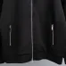 Burberry Stand Collar Full Zip Sweat Jacket With Embroidered Logo, Black #A69405