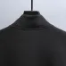 Burberry Stand Collar Full Zip Sweat Jacket With Embroidered Logo, Black #A69405