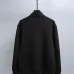 Burberry Stand Collar Full Zip Sweat Jacket With Embroidered Logo, Black #A69405