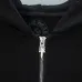 Chrome Hearts American Flag Cross Graphic Full Zip‑Up Hoodie Jacket, Black #A67843