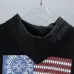 Chrome Hearts American Flag Cross Graphic Full Zip‑Up Hoodie Jacket, Black #A67843
