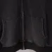 Chrome Hearts Full Zip Hooded Jacket With Cross Print On Sleeves, Vintage Black #A69406