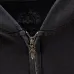 Chrome Hearts Full Zip Hooded Jacket With Cross Print On Sleeves, Vintage Black #A69406