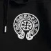 Chrome Hearts Horseshoe Logo Zip‑Up Hoodie Streetwear Jacket Black #A67862