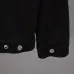 Chrome Hearts Multicolor Cross Patch Sherpa Collar Denim Jacket Black #A67861