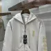 Chrome Hearts Zip Hoodie Golden Cross Back Print, Off White & Black #A68771