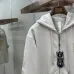 Chrome Hearts Zip Hoodie Golden Cross Back Print, Off White & Black #A68771