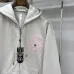 Chrome Hearts Zip Hoodie Pink Circular Graphic Front & Back, Multi Colors #A68775