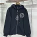 Chrome Hearts Zip Hoodie Pink Circular Graphic Front & Back, Multi Colors #A68775