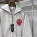 Chrome Hearts Zip Hoodie Red & Yellow Cross Print Front & Back, Multi Colors #A68776