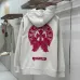Chrome Hearts Zip Hoodie Red & Yellow Cross Print Front & Back, Multi Colors #A68776