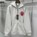 Chrome Hearts Zip Hoodie Red & Yellow Cross Print Front & Back, Multi Colors #A68776