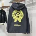 Chrome Hearts Zip Hoodie Red & Yellow Cross Print Front & Back, Multi Colors #A68776