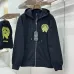 Chrome Hearts Zip Hoodie Red & Yellow Cross Print Front & Back, Multi Colors #A68776