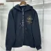 Chrome Hearts Zip Hoodie Vintage Cross Graphic Front & Back, Off White & Black & Red #A68773