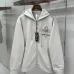Chrome Hearts Zip Hoodie Vintage Cross Graphic Front & Back, Off White & Black & Red #A68773