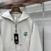 Chrome Hearts Zip Up Hoodie Colorful Circular Print, Off White & Black #A68774