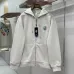 Chrome Hearts Zip Up Hoodie Colorful Circular Print, Off White & Black #A68774