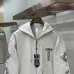 Chrome Hearts Zip Up Hoodie Scroll Print On Sleeves, Off White & Black #A68772