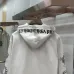 Chrome Hearts Zip Up Hoodie Scroll Print On Sleeves, Off White & Black #A68772