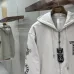 Chrome Hearts Zip Up Hoodie Scroll Print On Sleeves, Off White & Black #A68772