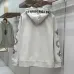 Chrome Hearts Zip Up Hoodie Scroll Print On Sleeves, Off White & Black #A68772