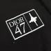 Dior 47 Neon Pink Trim Varsity Bomber Jacket, Black #A69023