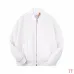 Dior Christian Dior Couture Embroidered Padded Bomber Jacket, White Black #A69024